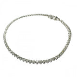 テニス ダイヤモンド 計1.00ct ブレスレット K18WGホワイトゴールド 18金 5.9g 17cm レディース
【中古】【真子質店】【NN】




【IxDMo】