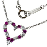 【TIFFANY&Co./ティファニー】 センチメンタルハート ピンクサファイア ダイヤモンド ネックレス Pt950プラチナ 3.1g 40.5cm レディース
【中古】【真子質店】【BL】




【IYKT】