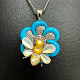 花と蜂 青石 シェル 計6.65ct ピンクサファイア 計0.15ct ペンダントトップ K18WGホワイトゴールド 18金 9.0g レディース
【中古】【真子質店】【NN】




【IDMiMo】