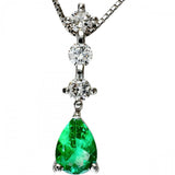 エメラルド 0.84ct ダイヤモンド 0.46ct ネックレス Pt900プラチナ/Pt850プラチナ 5.3g 46cm レディース
【中古】【真子質店】【NN】




【SSx】