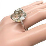 13号 ドクロモチーフ 透明石 ダイヤモンド 0.318ct リング・指輪 Pt900プラチナ/K18ゴールド 18金 10.2g レディース
【中古】【真子質店】【NN】




【KKx】