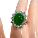 12号 ヒスイ 4.18ct ダイヤモンド 計1.51ct リング・指輪 Pt900プラチナ 10.7g レディース
【中古】【真子質店】【NN】




【DMiDx】