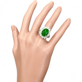 8.5号 ヒスイ（翡翠） 6.48ct ダイヤモンド 2.07ct リング・指輪 Pt900プラチナ 11.6g レディース
【中古】【真子質店】【NN】




【DxKx】