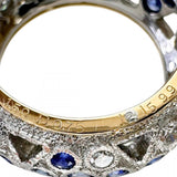 10号 サファイア 0.811/1.50ct ダイヤモンド 0.75ct リング・指輪 Pt900プラチナ/K18ゴールド 18金 11.6g レディース
【中古】【真子質店】【NN】




【IMaMiY】