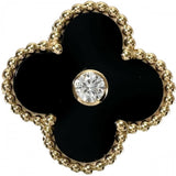 8号【Van Cleef & Arpels/ヴァンクリーフ＆アーペル】 ヴィンテージアルハンブラ オニキス ダイヤモンド 0.06ct リング・指輪 K18YGイエローゴールド 18金 6.6g 48 レディース
【中古】【真子質店】【GD】




【DxKx】