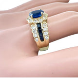 12号 サファイア 1.25ct ダイヤモンド 0.87ct リング・指輪 K18ゴールド 18金 7.7g レディース
【中古】【真子質店】【NN】




【IDMax】