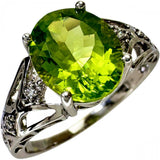 16号 オーバルミックスカット ペリドット 2.90ct ダイヤモンド 0.03ct リング・指輪 K18WGホワイトゴールド 18金 4.0g レディース
【中古】【真子質店】【NN】




【YYx】
