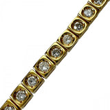 テニスデザイン ダイヤモンド 2.00ct ブレスレット K18ゴールド 18金 11.6g 17.5cm レディース
【中古】【真子質店】【NN】




【TDTx】