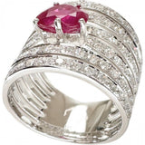 14号 ルビー(ハートシェイプ） 1.59ct ダイヤモンド 1.09ct リング・指輪 K18WGホワイトゴールド 18金 9.7g レディース
【中古】【真子質店】【NN】




【TMoMax】