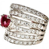 14号 ルビー(ハートシェイプ） 1.59ct ダイヤモンド 1.09ct リング・指輪 K18WGホワイトゴールド 18金 9.7g レディース
【中古】【真子質店】【NN】




【TMoMax】