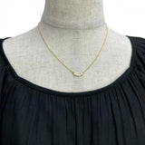 [TIFFANY&Co./Tiffany] T Smile Mini Necklace K18YG Yellow Gold 18K 2.3g 41/46cm Ladies
[Used] [Makoto Shichiten] [GD]

[SSx]