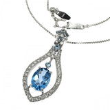Blue Topaz Total 1.53ct Diamond Total 0.30ct Necklace K18WG White Gold 18K 5.3g 50cm Ladies
【Used】【Makoto Shichiten】【NN】




【IxxI】