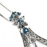 Blue Topaz Total 1.53ct Diamond Total 0.30ct Necklace K18WG White Gold 18K 5.3g 50cm Ladies
【Used】【Makoto Shichiten】【NN】




【IxxI】