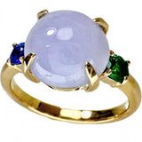 9号 ラベンダージェイダイト（樹脂含侵なし） カイアナイト/グリーングロシュラーガーネット 0.136/0.165ct リング・指輪 K18ゴールド 18金 4.1g レディース
【中古】【真子質店】【NN】




【KMiI】