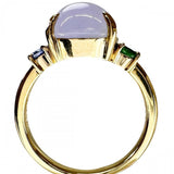 9号 ラベンダージェイダイト（樹脂含侵なし） カイアナイト/グリーングロシュラーガーネット 0.136/0.165ct リング・指輪 K18ゴールド 18金 4.1g レディース
【中古】【真子質店】【NN】




【KMiI】