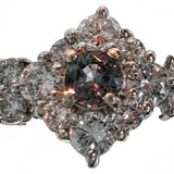 Alexandrite 0.40ct Diamond 0.15ct Ring, Pt900 Platinum 5.5g for Women, Size 11.5 (US)
【Used】【Makoto Shichiten】【NN】

【YxMo】