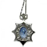 サファイア 1.09ct ダイヤモンド 0.17ct ネックレス K18WGホワイトゴールド 18金/K20.5程度 3.5g 44.5cm レディース
【中古】【真子質店】【NN】




【KKx】