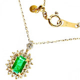 エメラルド 0.24ct ダイヤモンド 0.16ct ネックレス K18ゴールド 18金 1.8g 45cm レディース
【中古】【真子質店】【NN】




【MaMiMo】
