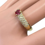 10号 ルビー 0.60ct ダイヤモンド 0.40ct リング・指輪 K18ゴールド 18金 6.3g レディース
【中古】【真子質店】【NN】




【ITKY】