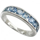 Size 11 Aquamarine 0.60ct Ring K18WG White Gold 18K 3.6g Women's
[Used] [Makoto Shichiten] [NN]

[YSMa]
