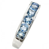 Size 11 Aquamarine 0.60ct Ring K18WG White Gold 18K 3.6g Women's
[Used] [Makoto Shichiten] [NN]

[YSMa]