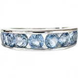 Size 11 Aquamarine 0.60ct Ring K18WG White Gold 18K 3.6g Women's
[Used] [Makoto Shichiten] [NN]

[YSMa]