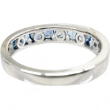 Size 11 Aquamarine 0.60ct Ring K18WG White Gold 18K 3.6g Women's
[Used] [Makoto Shichiten] [NN]

[YSMa]