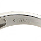 Size 11 Aquamarine 0.60ct Ring K18WG White Gold 18K 3.6g Women's
[Used] [Makoto Shichiten] [NN]

[YSMa]