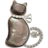 猫モチーフ ブラックシェル ダイヤモンド 0.10ct ダイヤモンド 0.02ct ペンダントトップ K18WGホワイトゴールド 18金 2.9g レディース
【中古】【真子質店】【NN】




【DDx】