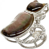 猫モチーフ ブラックシェル ダイヤモンド 0.10ct ダイヤモンド 0.02ct ペンダントトップ K18WGホワイトゴールド 18金 2.9g レディース
【中古】【真子質店】【NN】




【DDx】