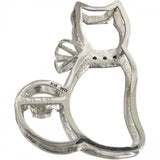猫モチーフ ブラックシェル ダイヤモンド 0.10ct ダイヤモンド 0.02ct ペンダントトップ K18WGホワイトゴールド 18金 2.9g レディース
【中古】【真子質店】【NN】




【DDx】