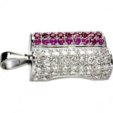 ルビー/マルチカラーサファイア 1.35 ct ダイヤモンド 1.10ct ペンダントトップ K18WGホワイトゴールド 18金 7.1g レディース
【中古】【真子質店】【NN】




【IDMax】