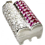 ルビー/マルチカラーサファイア 1.35 ct ダイヤモンド 1.10ct ペンダントトップ K18WGホワイトゴールド 18金 7.1g レディース
【中古】【真子質店】【NN】




【IDMax】