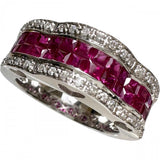 Size 10 Mystery Setting Ruby Diamond Ring K18WG White Gold 18K 9.4g Ladies
【Used】【Makoto Shichiya】【NN】




【IKKI】