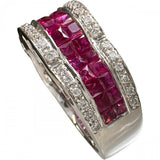 Size 10 Mystery Setting Ruby Diamond Ring K18WG White Gold 18K 9.4g Ladies
【Used】【Makoto Shichiya】【NN】




【IKKI】