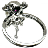 11.5号 スカルモチーフ ルビー 0.06ct ダイヤモンド 0.19ct リング・指輪 K18WGホワイトゴールド 18金/(ブラックコーティング) 5.0g レディース
【中古】【真子質店】【NN】




【SMaMo】