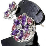 アメジスト 0.59×2ct ピンクトルマリン 0.36×2ct ダイヤモンド 0.03×2ct ピアス K18WGホワイトゴールド 18金/K14WGホワイトゴールド 14金 5.2g レディース
【中古】【真子質店】【NN】




【MiMix】