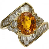 10.5号 フラワーモチーフ ゴールデンサファイア（拡散加熱処理なし） 0.99ct ダイヤモンド 0.60ct リング・指輪 K18ゴールド 18金 5.7g レディース
【中古】【真子質店】【NN】




【IIMoMo】