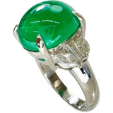 13.5号 カボションエメラルド 10.36ct ダイヤモンド 0.94ct リング・指輪 Pt900プラチナ 13.6g レディース
【中古】【真子質店】【NN】




【DDxx】