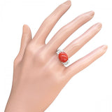13号 赤サンゴ（珊瑚） ダイヤモンド 0.45ct リング・指輪 Pt900プラチナ 6.6g レディース
【中古】【真子質店】【NN】




【KIMo】