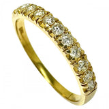 11.5号 ハーフエタニティ ダイヤモンド 計0.24ct リング・指輪 K18ゴールド 18金 1.8g レディース
【中古】【真子質店】【NN】




【TMix】