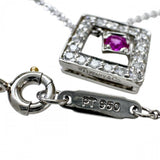 【TIFFANY&Co./ティファニー】 オープンスクエア ピンクサファイア ダイヤモンド ネックレス Pt950プラチナ 3.9g 40.5cm レディース
【中古】【真子質店】【BL】




【SIMa】