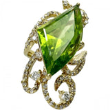 11.5号 ペリドット 8.60ct ダイヤモンド 計0.62ct リング・指輪 K18ゴールド 18金 9.5g レディース
【中古】【真子質店】【NN】




【IMiKx】