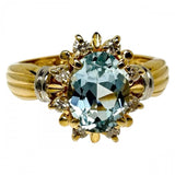 11号 アクアマリン 1.29ct ダイヤモンド 計0.14ct リング・指輪 K18ゴールド 18金/Pt900プラチナ 3.7g レディース
【中古】【真子質店】【NN】




【YTK】