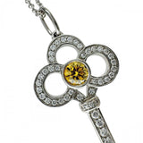 【TIFFANY&Co./ティファニー】 クラウンキー 鍵モチーフ ロシア産ファンシーディープイエローダイヤモンド 0.19ct ネックレス Pt950プラチナ 6.4g 41cm レディース
【中古】【真子質店】【BL】




【MaMiMox】