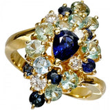 11.5号 サファイア 0.43ct ダイヤモンド 0.18ct トルマリン/アクアマリン リング・指輪 K18ゴールド 18金 5.9g レディース
【中古】【真子質店】【NN】




【IxKMi】