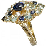 11.5号 サファイア 0.43ct ダイヤモンド 0.18ct トルマリン/アクアマリン リング・指輪 K18ゴールド 18金 5.9g レディース
【中古】【真子質店】【NN】




【IxKMi】