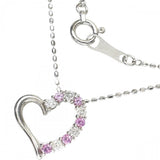 ハート ピンクサファイア ダイヤモンド 0.10ct ネックレス K18WGホワイトゴールド 18金 2.2g 40cm レディース
【中古】【真子質店】【NN】




【MaSY】