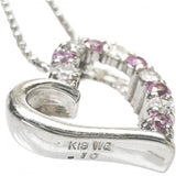 ハート ピンクサファイア ダイヤモンド 0.10ct ネックレス K18WGホワイトゴールド 18金 2.2g 40cm レディース
【中古】【真子質店】【NN】




【MaSY】