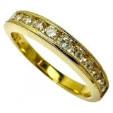 Size 14.5 Half-Eternity Diamond Ring, Total 0.50ct, K14 Gold/Tested, 3.5g, Women's
【Pre-owned】【Mako Pawn Shop】【NN】




【MoMox】